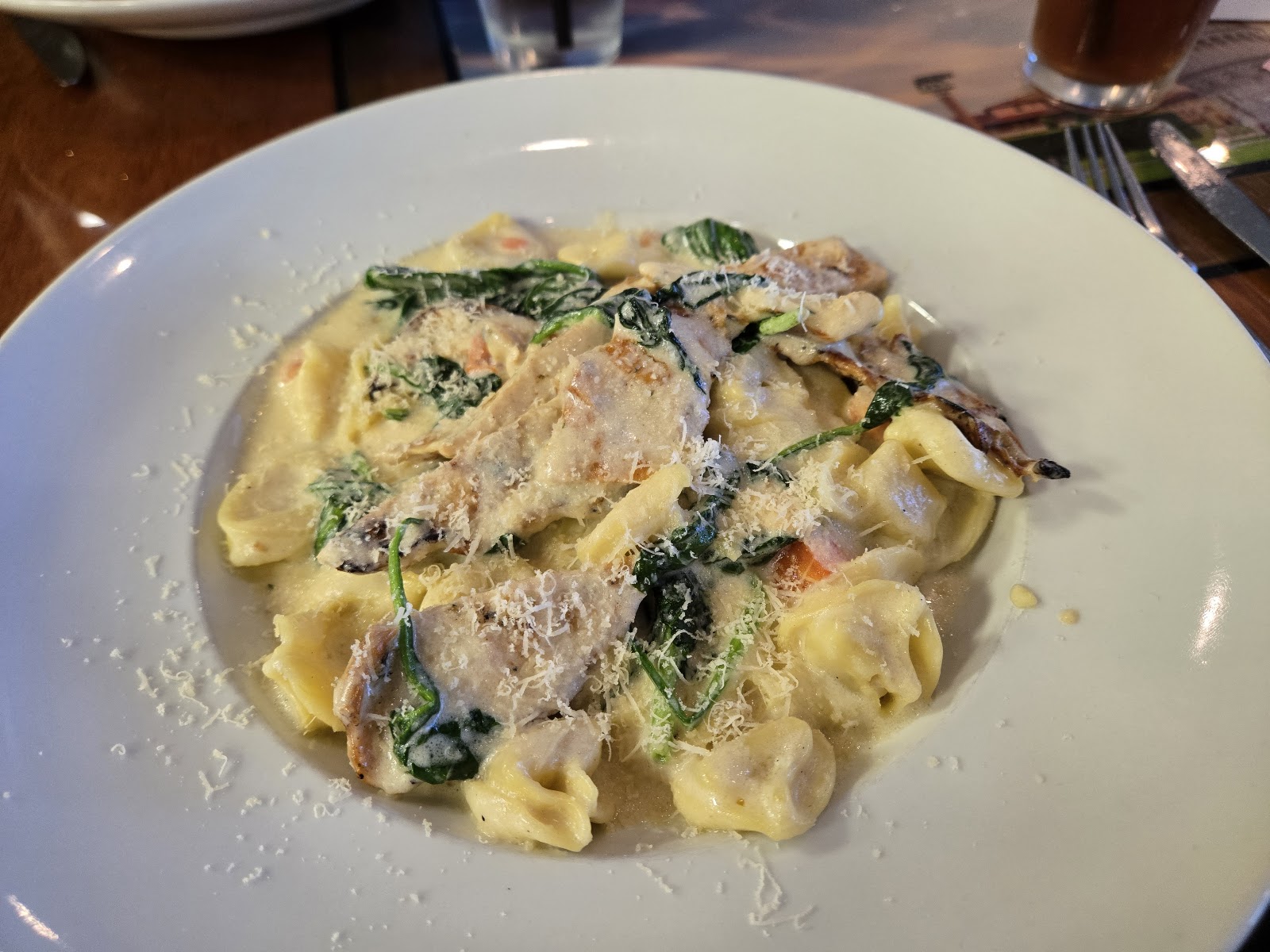 Fresh dish served at Casa Mía Italian Restaurant